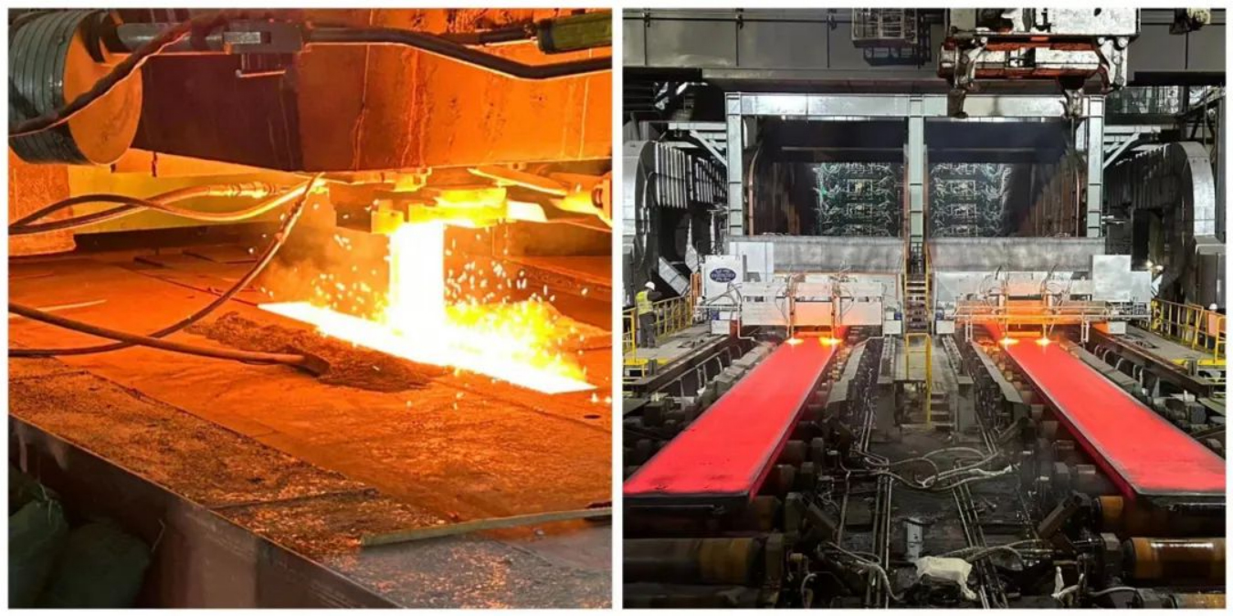 k8凯发总承包的k8凯发2150ASP产线1#板坯铸机升级刷新项目热负荷一次试车乐成 width=